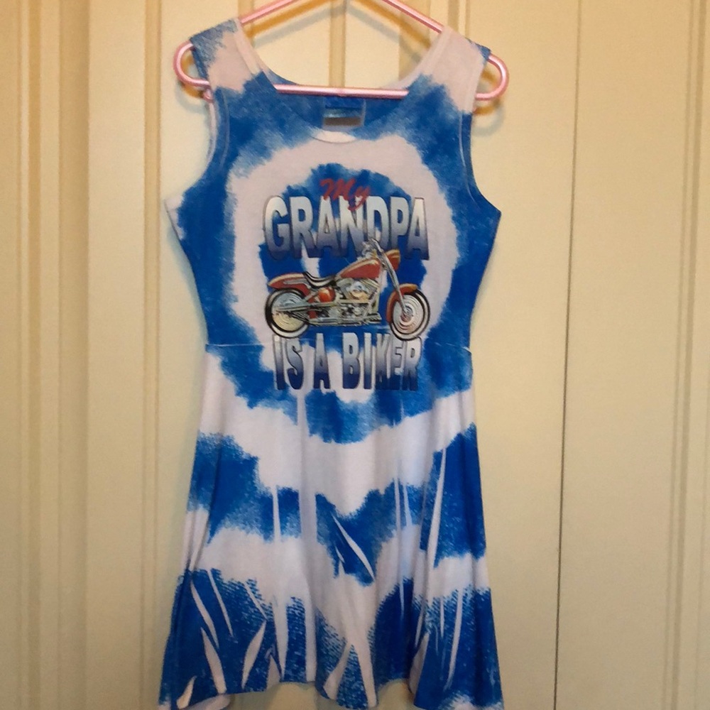 My grandpa is a biker dress